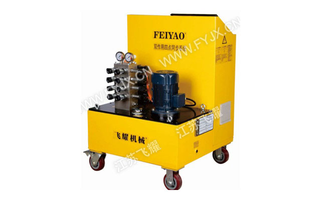 PLC多點同步頂升液壓系統(tǒng)——雙作用脈寬控制