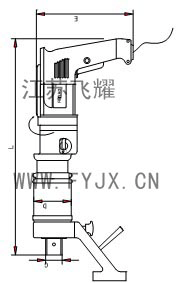 氣動(dòng)定扭矩扳手示意圖