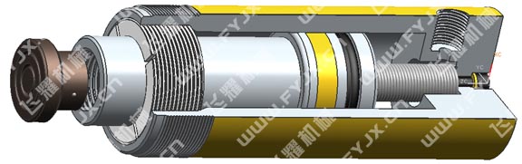 液壓千斤頂內(nèi)部結(jié)構(gòu)圖