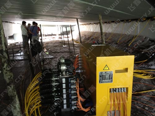 多點(diǎn)同步系統(tǒng)現(xiàn)場(chǎng)施工圖